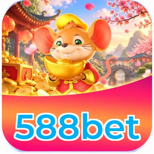 Interface da plataforma 588bet mostrando slots populares e bônus de boas-vindas